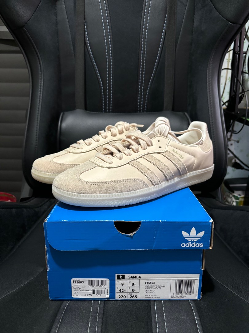 Adidas Samba Tonal Color Pack 'Linen', Men's Fashion, Footwear, Sneakers on  Carousell