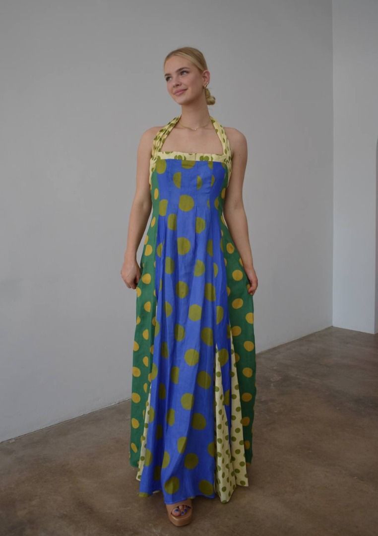 sexy halter neck dresses Designer Halter Cocktail Dress | Plunge Neck Dresses main image 1