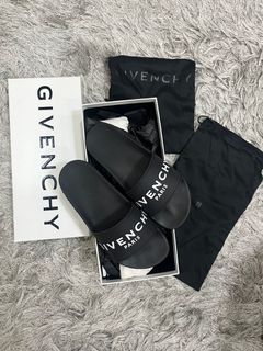 Authentic Givenchy Black Pool Slides (NO SWAP)