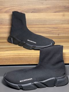 Balenciaga speed trainer bleu marine clearance