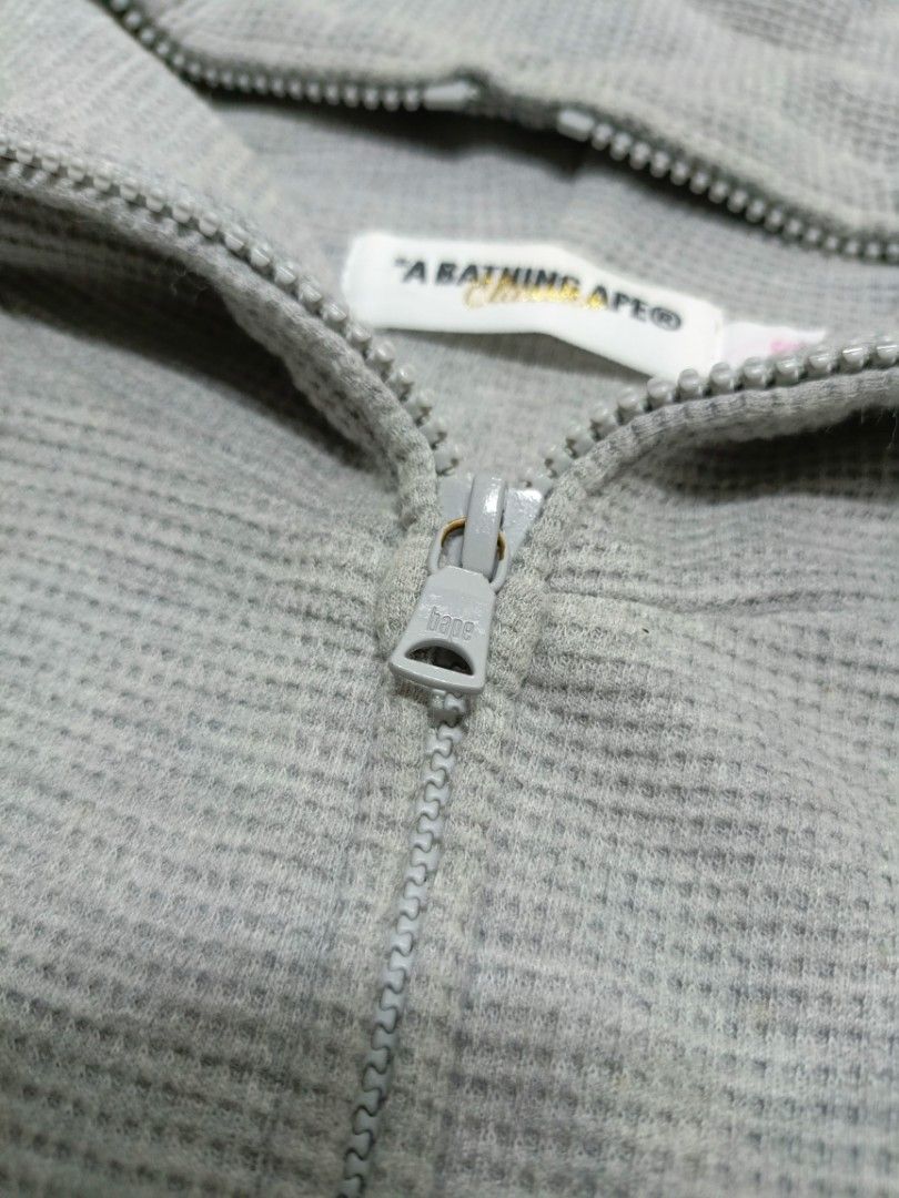 A BATHING APE BAPE JAPAN ZIPPER HOODIE