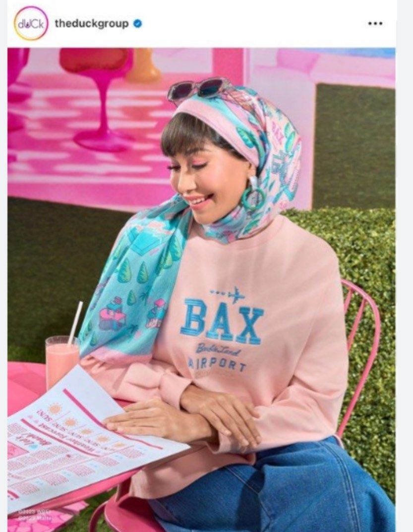 Barbie x duck 2025