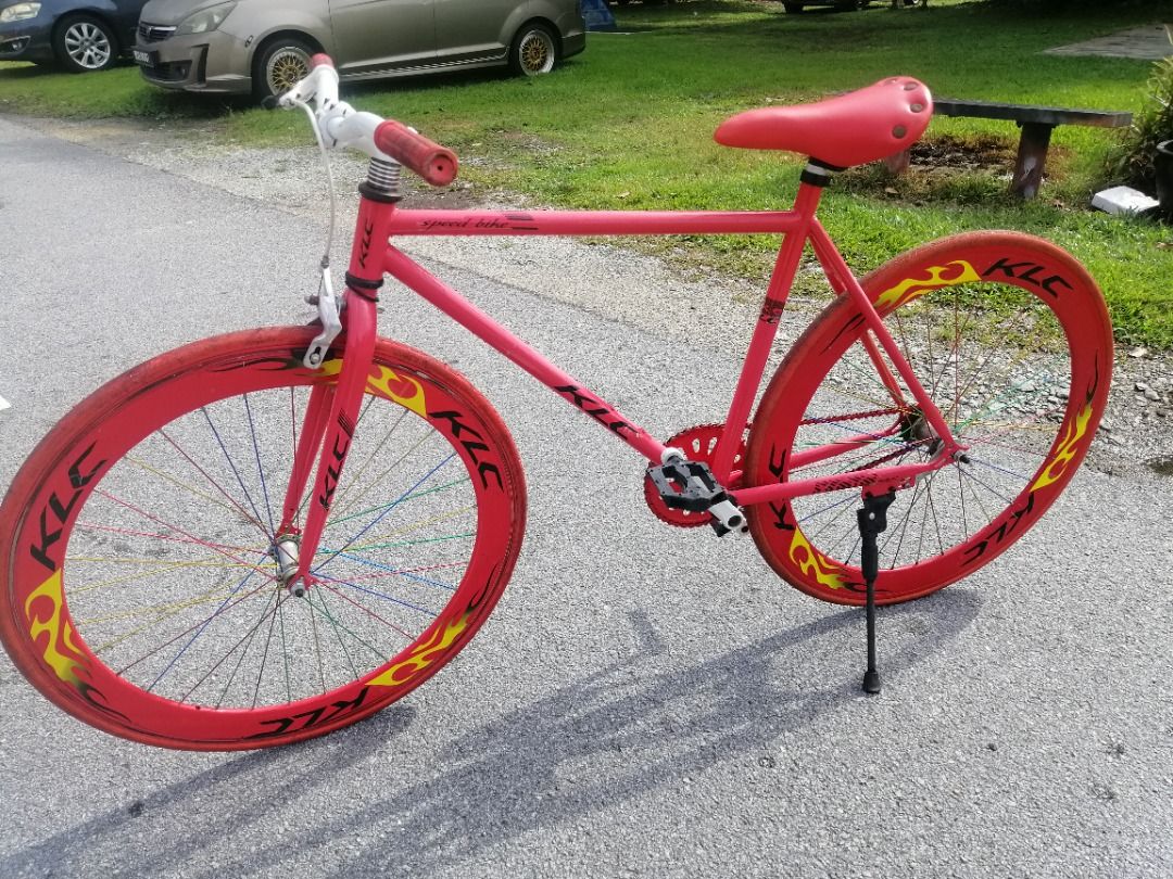 Basikal fixie Sports Equipment Bicycles Parts Bicycles on