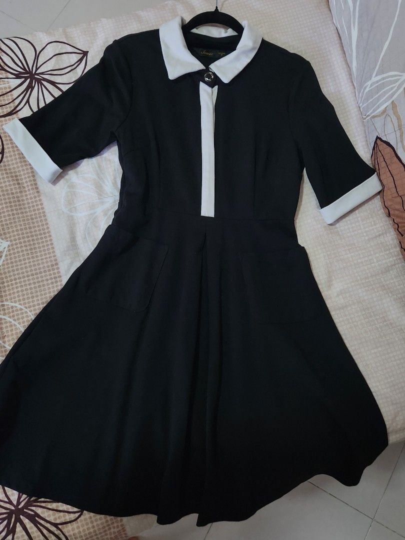how to wear a little black dress to a wedding Sandro