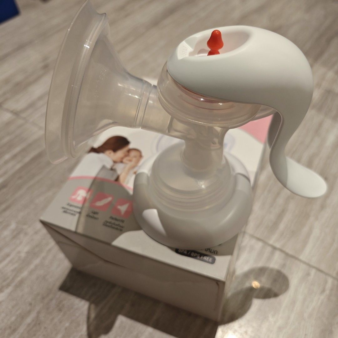 Breast Pump Bundle (Category: Breastfeeding & Bottle Feeding) located in Singapore. Submitted by BKTBKT (Listing ID 1290728897, Image 3). Description: Please understand the items' conditions are different. * 1 Pigeon Manual Breast Pump Lightly used A bottle is not included. You may buy a normal Pigeon bottle and attach. * 1 Pigeon Breast Milk Storage Bag Clip Opened and sanitized once but never used. * 1 box of Pigeon Breast Milk Bags New, No ope