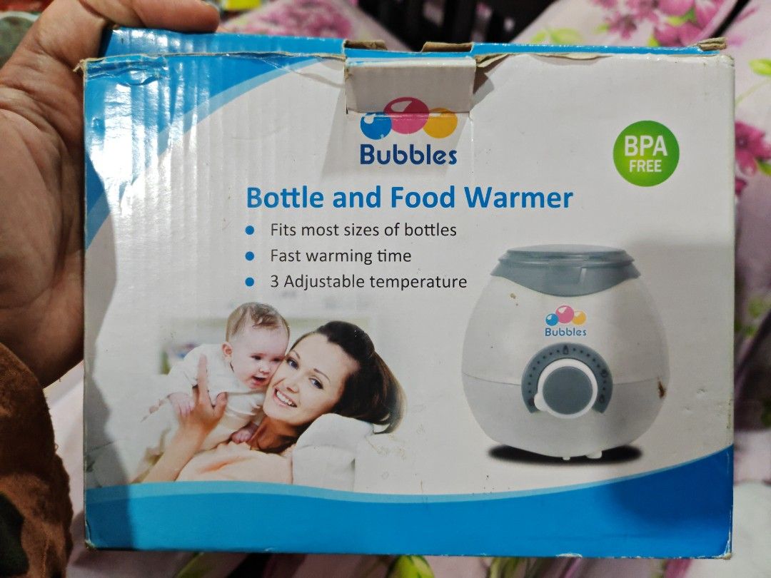 Bubbles bottle hot sale and food warmer