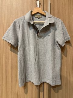Burberry Gray Polo Shirt