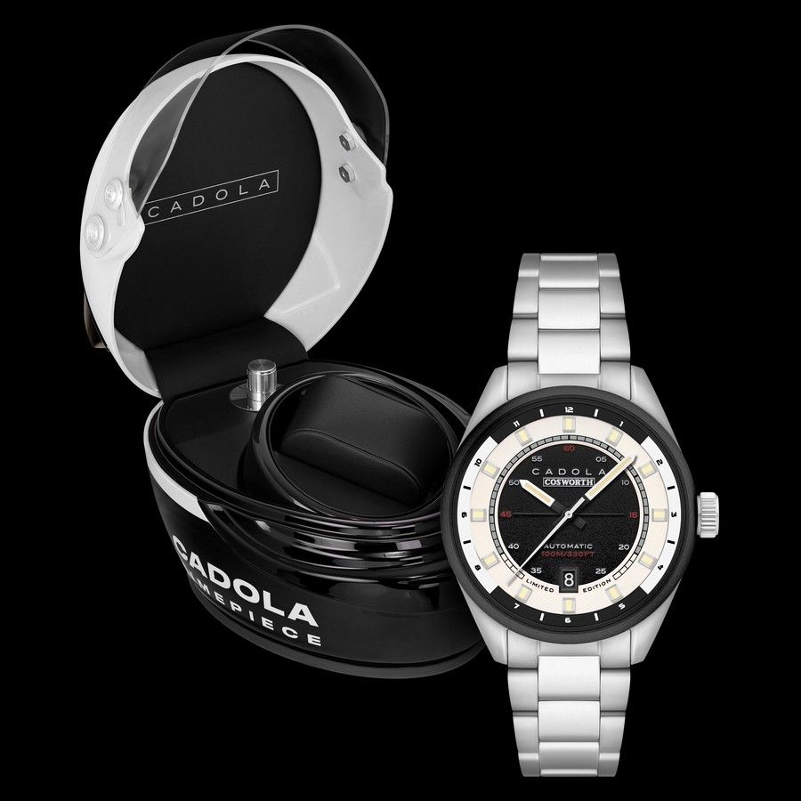 Cadola Cosworth automatic watch with watch winder, Men's Fashion