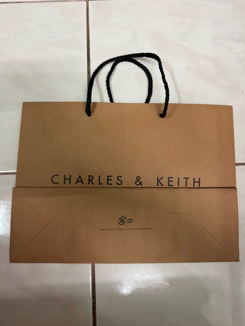 Original Charles and Keith paper bag