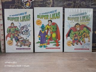 Complete 2005 D Adventures Of Super Likas 1st To 3rd Issues Komiks
