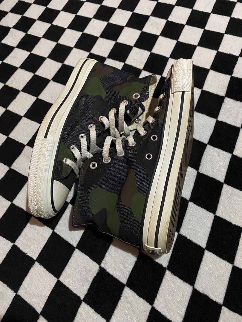 Converse x A Bathing Ape Camou