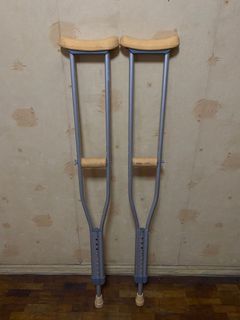 Crutches Aluminum, Adjustable
