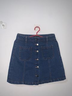 Denim Mini Skirt (Size 29-30)