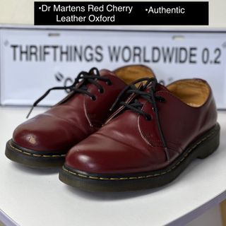DR martens Red Cherry Oxford