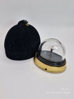 Empty Vintage Perfume Bottle: Jean Paul Gaultier FRAGILE (Snow Globe) 25ml