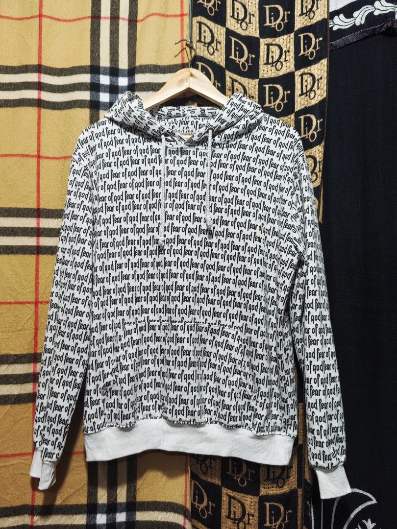 Fear of god monogram hoodie hotsell