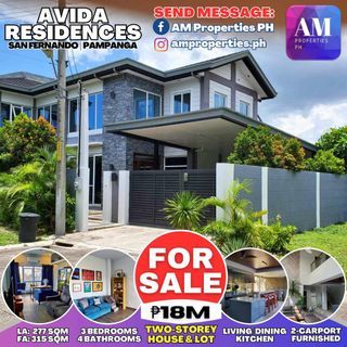 For Sale House and Lot in Avida Residences(CSFP)
