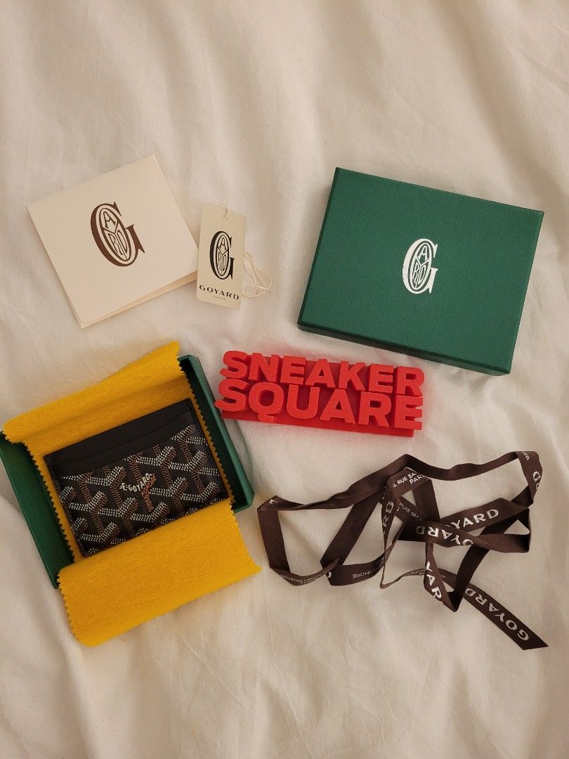 即決價Goyard cardholder 99%NEW 同全新冇分別Full Set 齊Tag 盒絲帶購自巴黎冇單香港專門店大慨$38xx  面交沙田順豐包郵