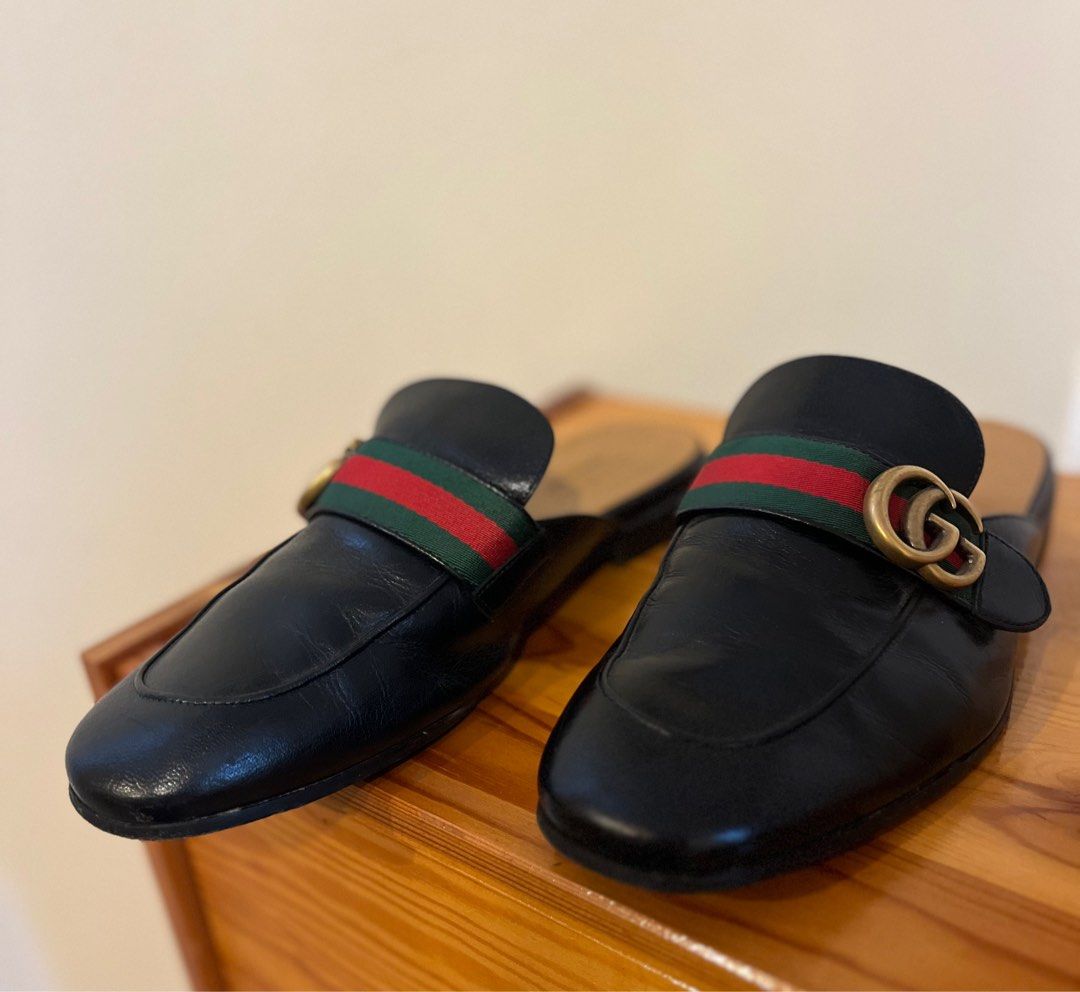 Gucci princetown double g clearance