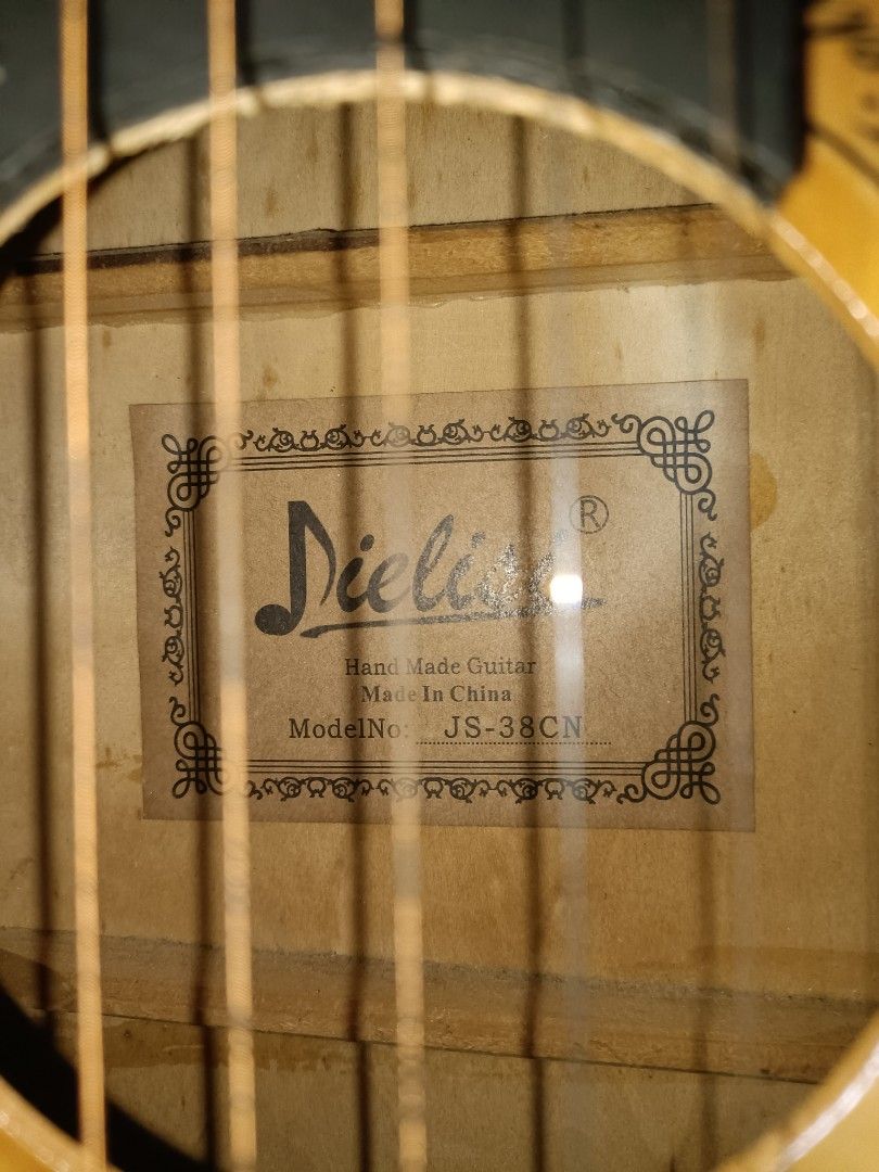 Guitar (Category: Musical Instruments) located in Singapore. Submitted by colonel_springs (Listing ID 1290745708, Image 3). Description: No longer playing it anymore therefore selling it. Strings are a bit rusty but still functional and sound well Comes with a bag for carrying around..