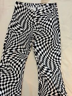 H&M Checkered Yoga Pants