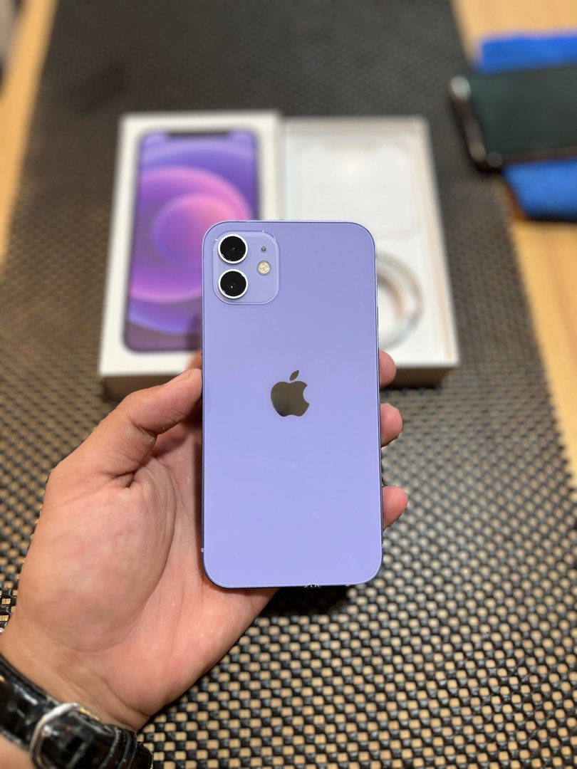 Ip 12 Purple Buy Apple IPhone 12 128GB Black, Unlocked At Ubuy