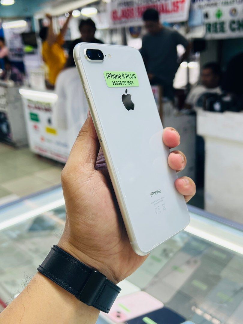 iPhone 8 Plus 256GB 100BH Openline 99%smooth No issues (Category: iPhone 8 Series) located in San Juan City. Submitted by saabangadgetshop (Listing ID 1290771515, Image 2). Description: Onhand | Pre-owned iPhone 8 Plus White 256GB OPENLINE Battery Health 100% NO HIDDEN ISSUES NO HISTORY OF REPAIR 99%Smooth TEST TO SAWA RESET ALL YOU WANT NOT REFURBISHED AUTHENTIC PHONE ALL WORKING FREE 3uTools 🖥️ 🆓Freebies ✅Adaptor w/cable ✅Case ✅Tempered Mode 
