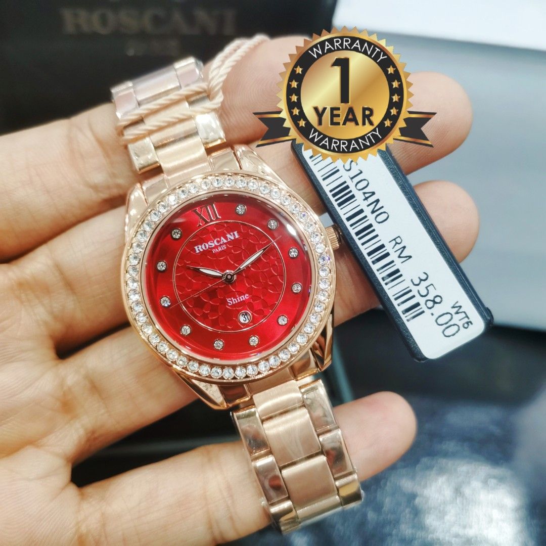 Jam Roscani Women Watch Rosegold