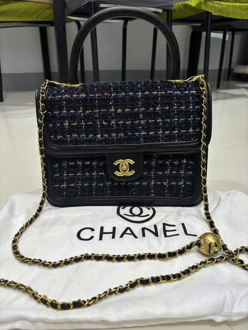Japan Bags Coco Chanel Tweed (Category: Luxury Bags & Wallets) located in Cebu City. Submitted by day.98 (Listing ID 1290761857, Image 1). Description: selected from japan bag canvas leather coded no flaws with dust bag carecard.