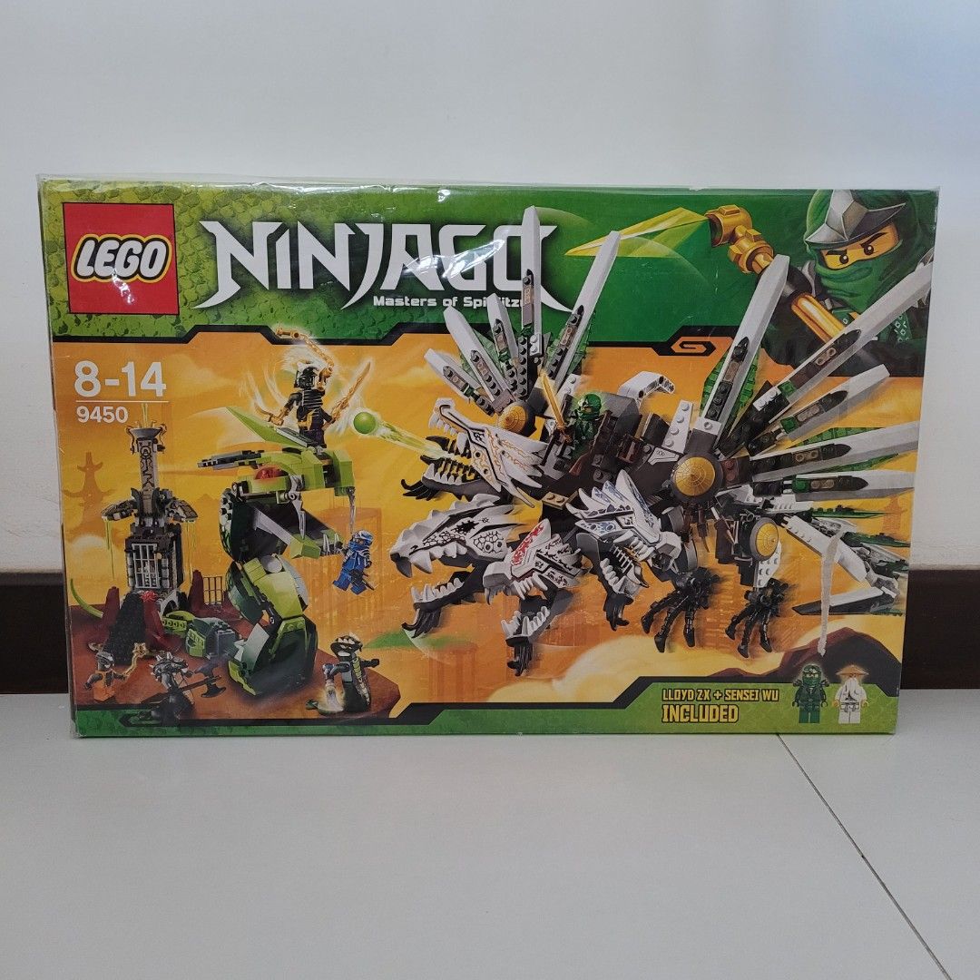 Lego ninjago epic dragon battle set deals