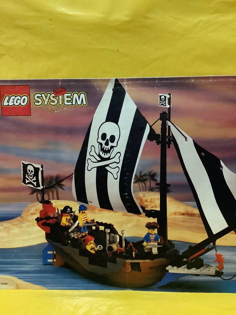 LEGO SYSTEM Classic Pirates Ship Boat Hull ONLY ORIGINAL Self Collect. No mail service for this item