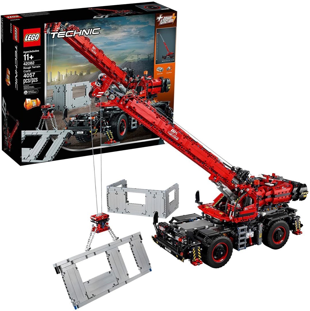 Lego rough 2025 terrain crane mods