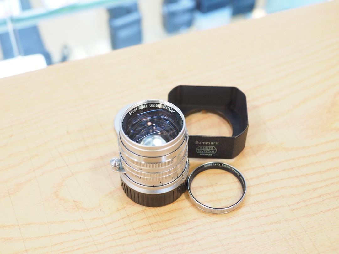 Leica Summarit 50mm F1.5 With Hood / 5cm F1.5, 攝影器材, 鏡頭及 