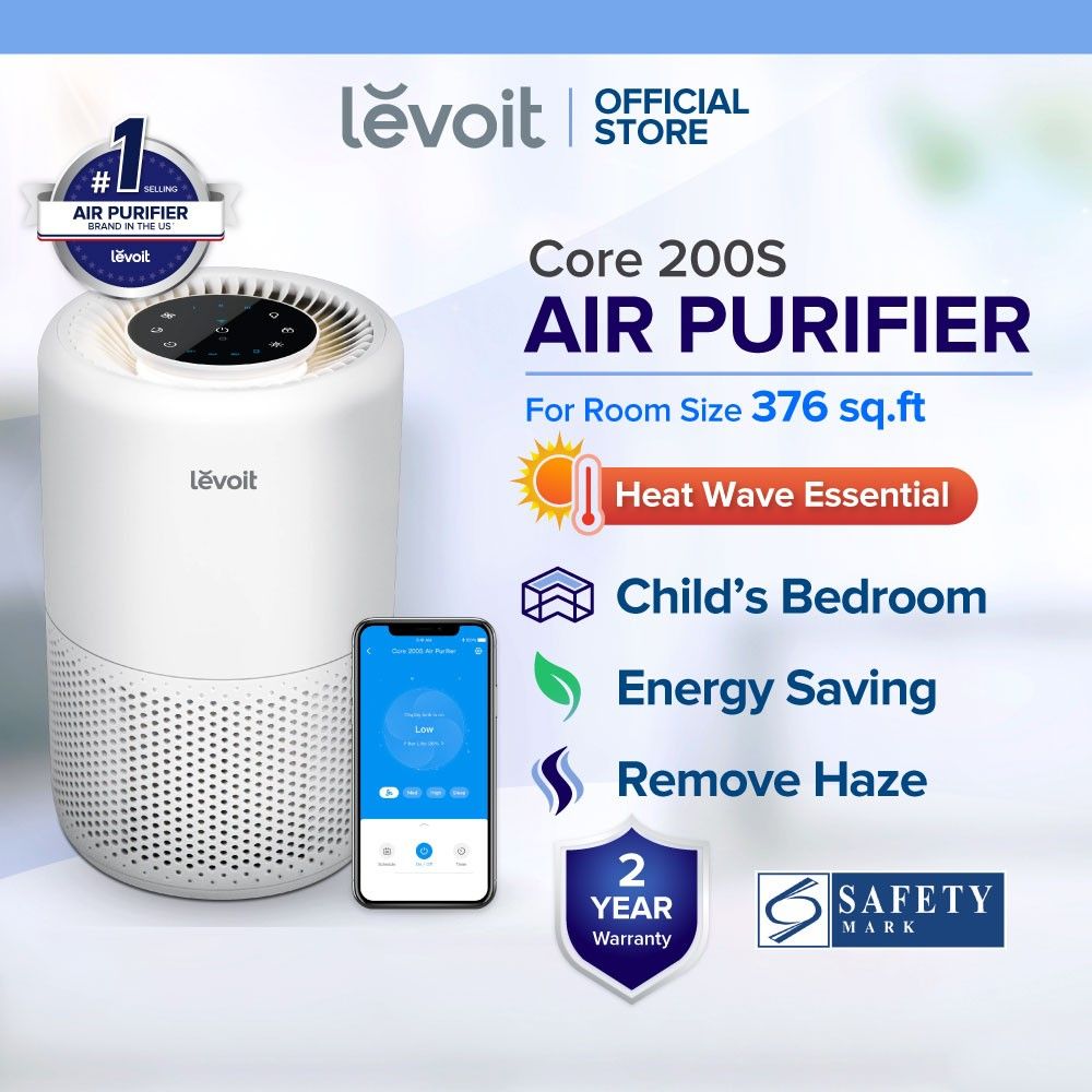 Levoit air outlet purifier blue light