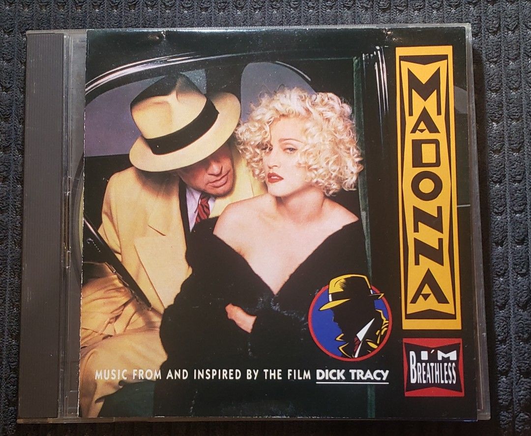 Madonna I'M BREATHLESS T113 CD Made in Korea, 興趣及遊戲, 音樂