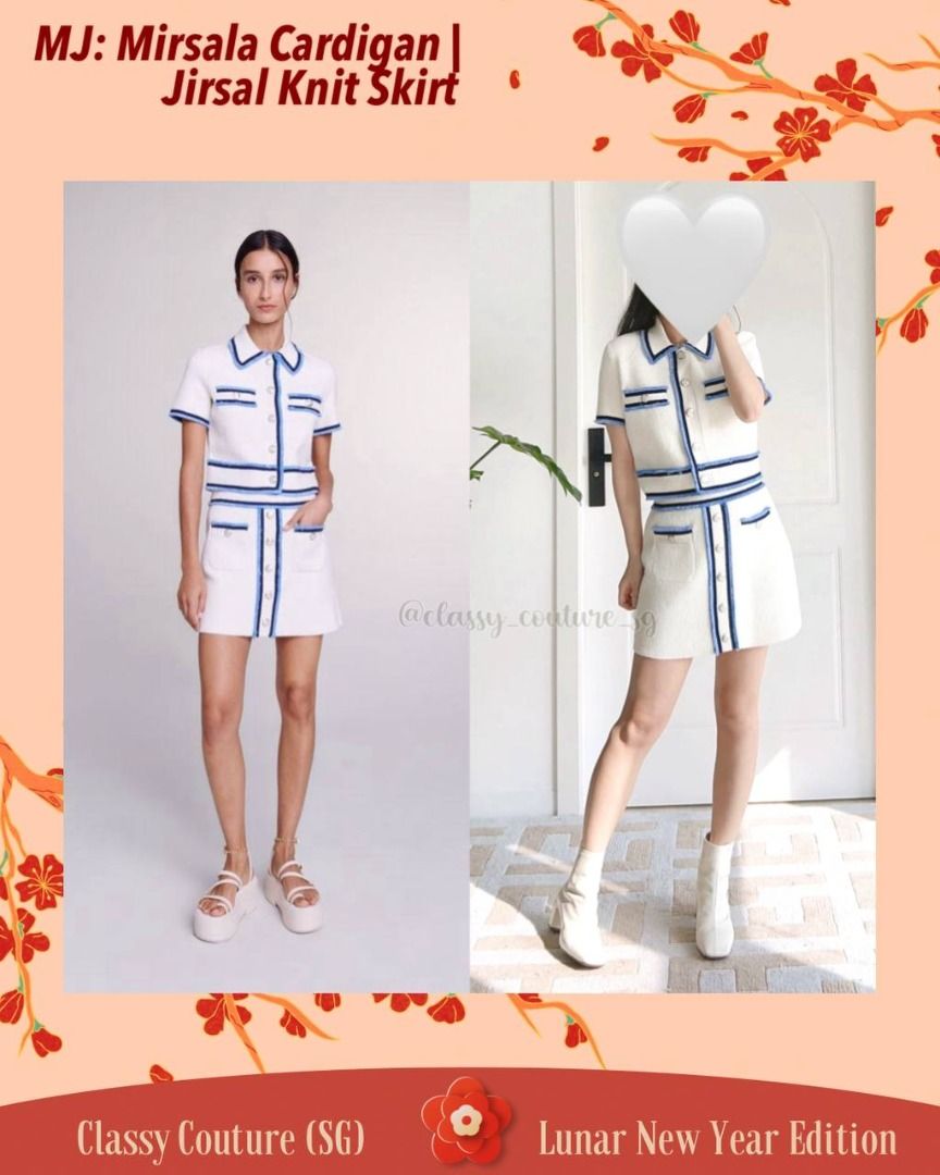 Maje Risal Short Terry Knit Mini Dress, Women's Fashion, Dresses & Sets,  Dresses on Carousell