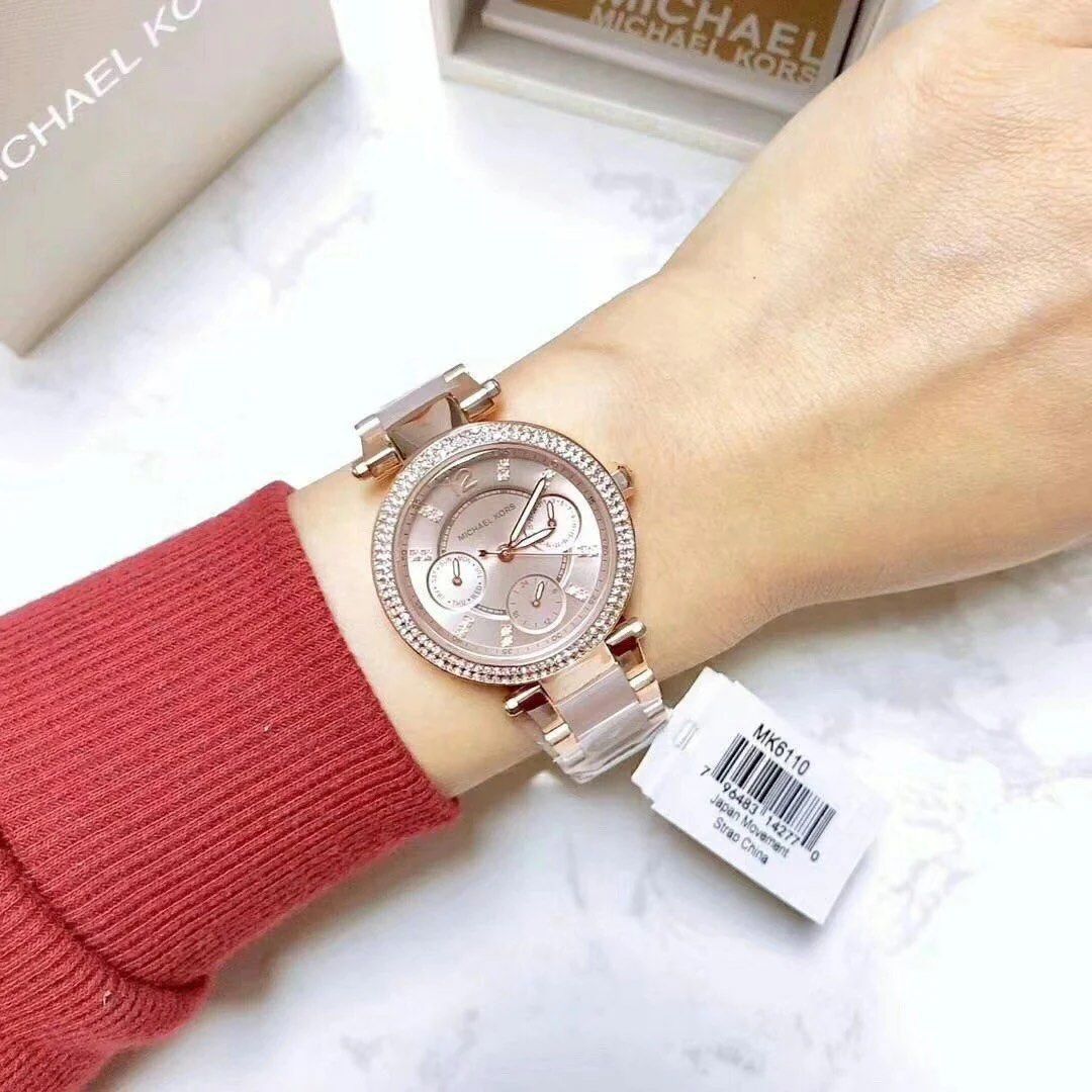 Mk mini parker rose gold on sale