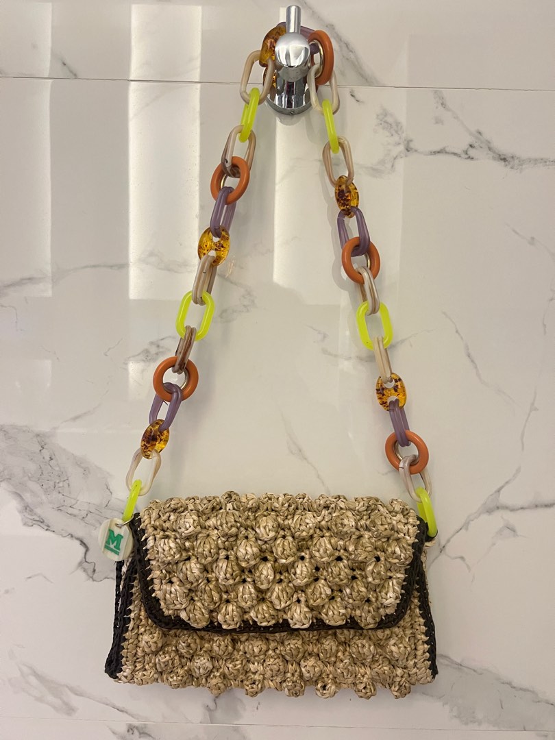 Missoni raffia bag cheap
