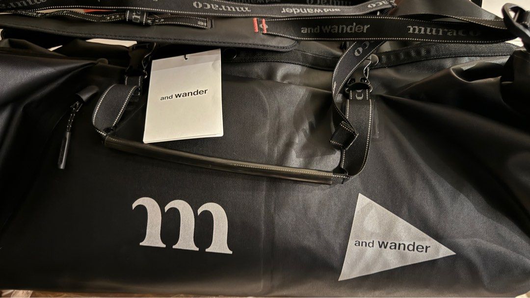 muraco x and wander WATERPROOF BOSTON BAG 旅行袋露營手提包 muraco x and wander WATERPROOF BOSTON BAG 旅行袋露營手提包