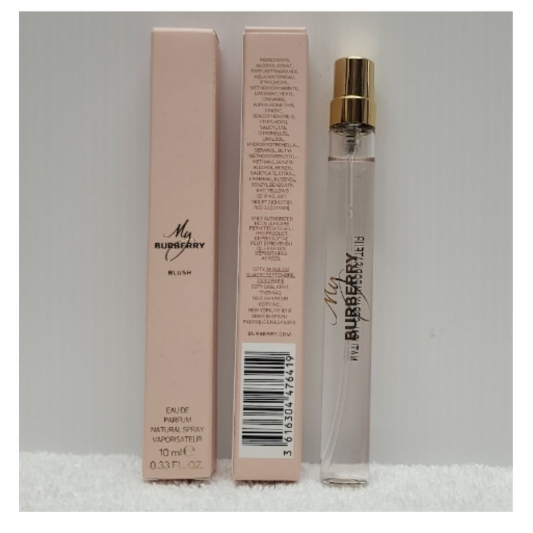 My BurBerry Blush Eau De Parfum 10ml Mini Perfume X Made in Spain x Expiry Date 07.2027 Beauty Personal Care Fragrance Deodorants on Carousell