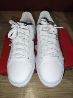 [NEW] Unisex Original Puma Smash Cat Leather Shoes (White)