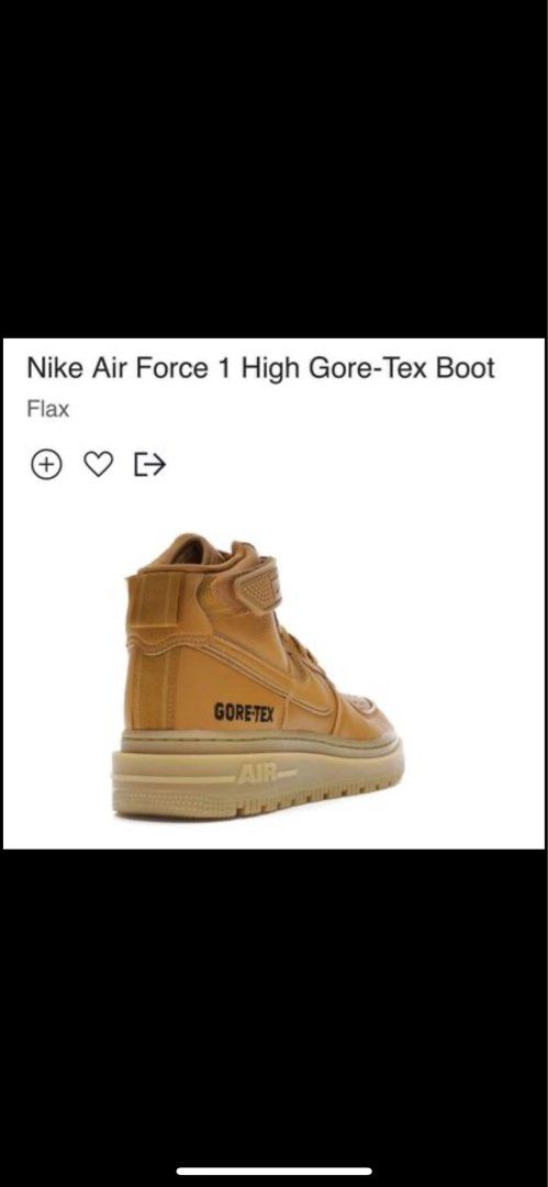 Nike Air Force 1 High Gore-Tex boot, Men's Fashion, Footwear