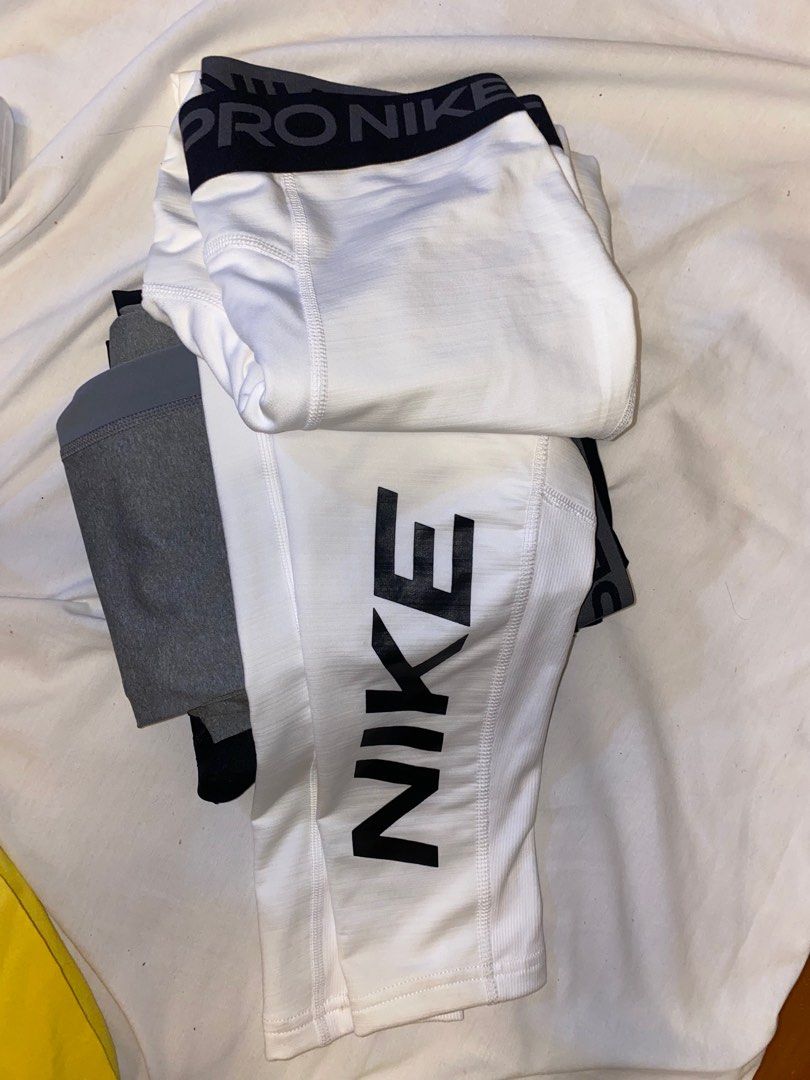 nike pro compression pants youth size small