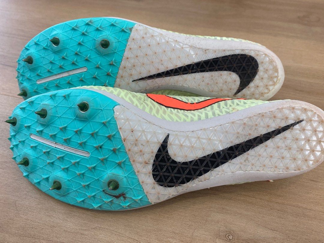 Nike Spikes Zoom Mamba 5 Barely Volt Hyper Orange Sports