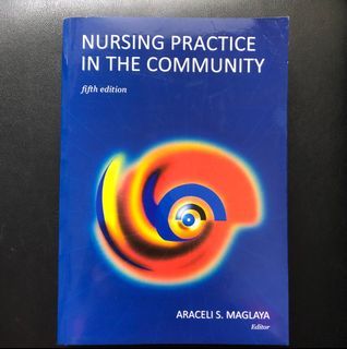 Nursing Practice in the Community CHN Book Arceli S. Maglaya 5th Edition