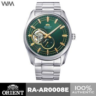 Orient Emerald Green Dial Small Second Hands Open Heart Stainless Steel Automatic Watch RA-AR0008E RA-AR0008E10B