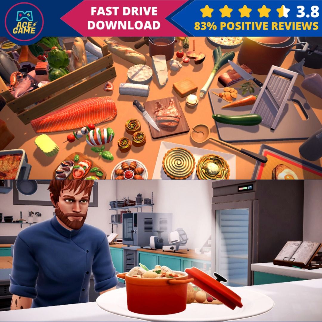 PC]Chef Life: A Restaurant Simulator - Digital Download Only, Video Gaming,  Video Game Consoles, Others on Carousell