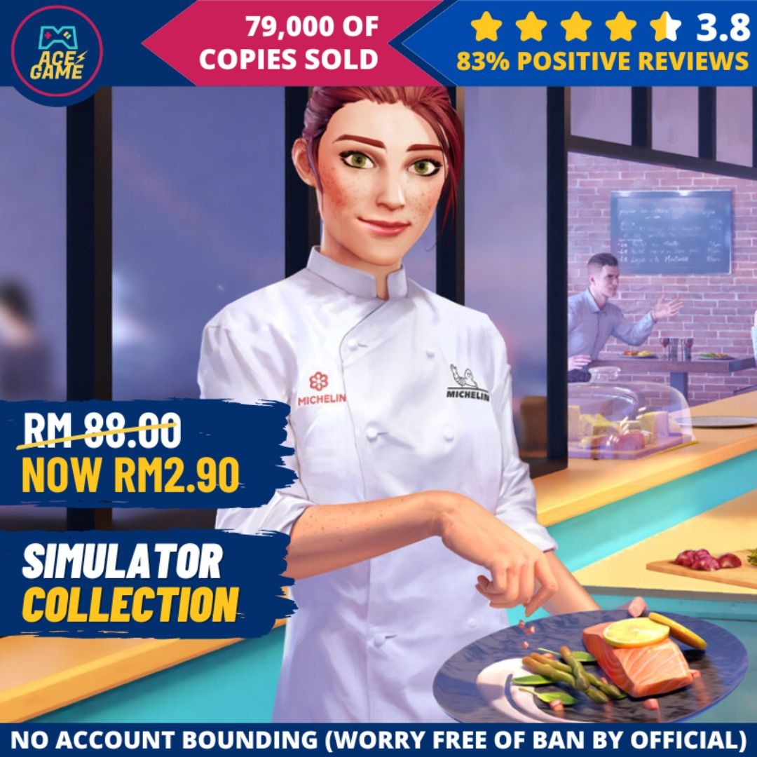 PC]Chef Life: A Restaurant Simulator - Digital Download Only, Video Gaming,  Video Game Consoles, Others on Carousell