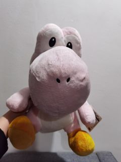 Pink Yoshi Stuffed Toy Authentic