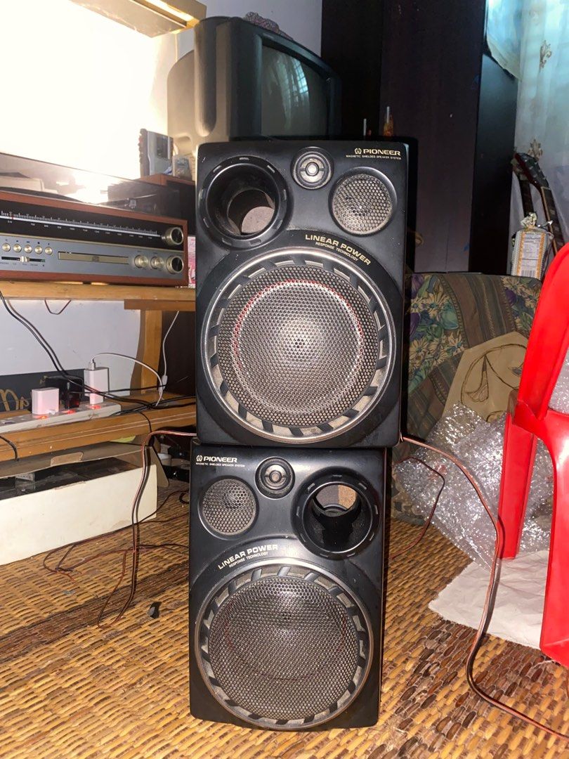 Pioneer linear power best sale speakers